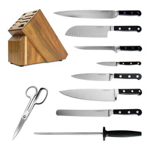 Lamson Premier Forged 10-Piece Knife Block Set - Midnight, Acacia