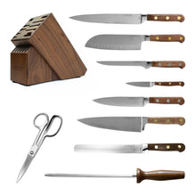 Lamson Premier Forged 10-Piece Knife Block Set - Walnut, Natural Walnut