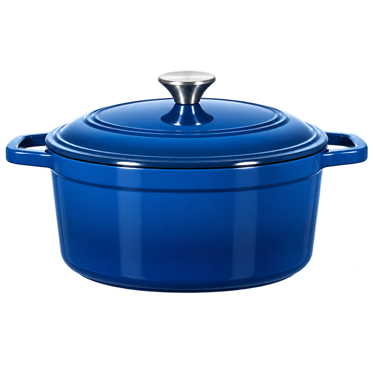 6-Qt Enameled Cast Iron Dutch Oven – Blue