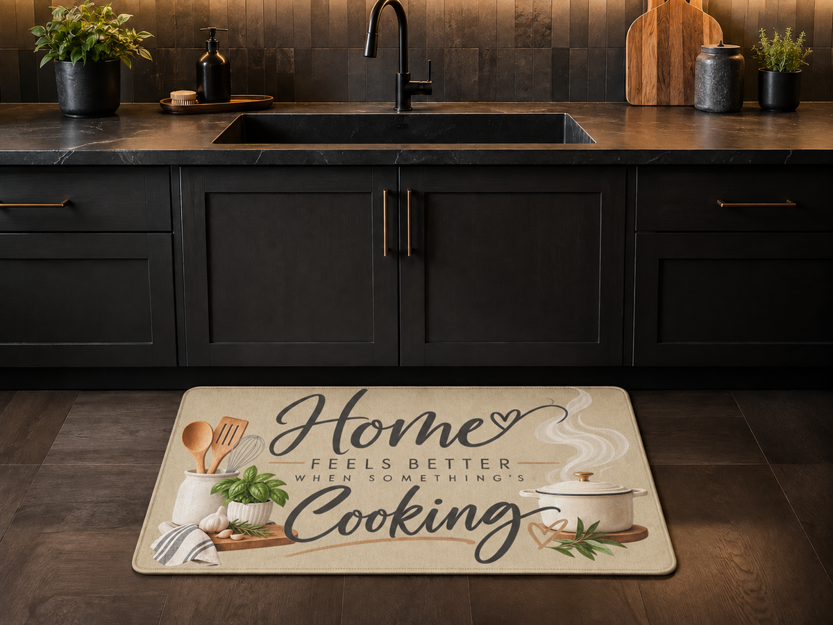 Home Feels Better 20" × 31.5" Kitchen Accent Rug