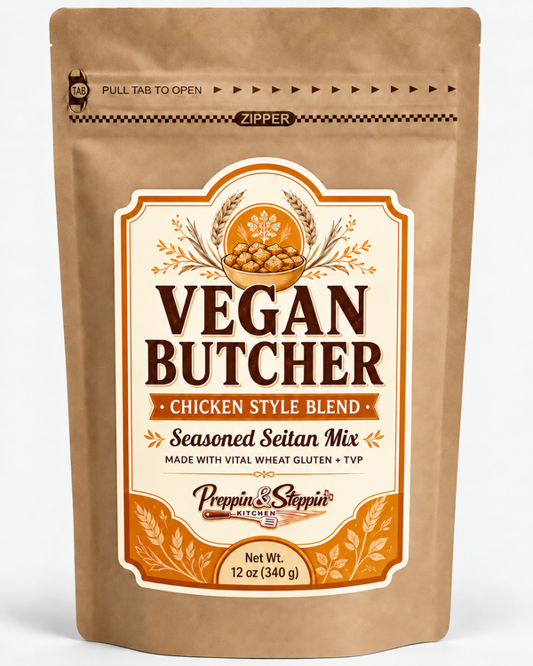 Vegan Chicken Style Seitan Mix – Plant-Based Meat, 12 oz