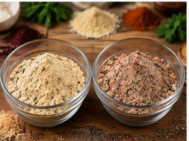 Vegan Seitan Mix Bundle – Chicken + Beef Style, 24 oz